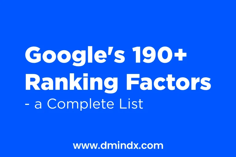 Google Ranking Factors