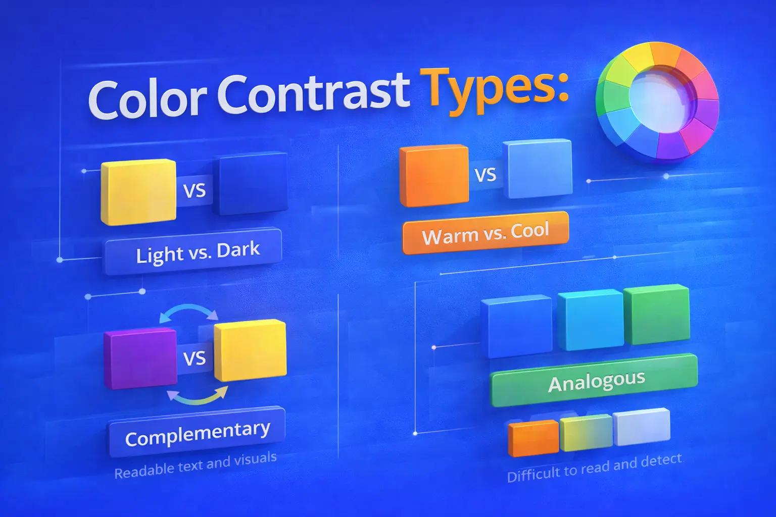 Color Contrast Types