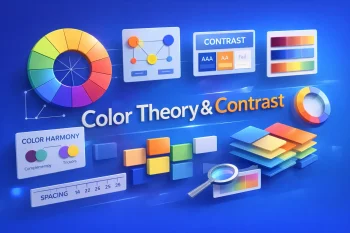 Color Theory and Contrast Banner